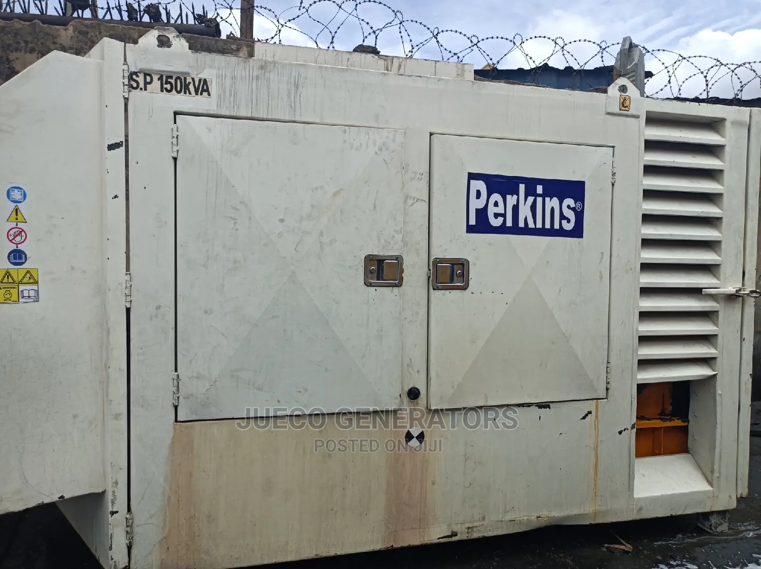 150kva Perkins Local Soundproof Generator for Sale
