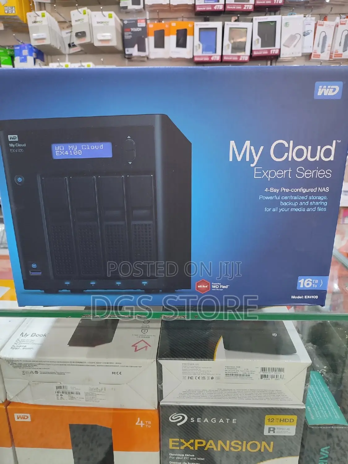 My Cloud  Expert Series EX4100 4 Bay 16TB Nas