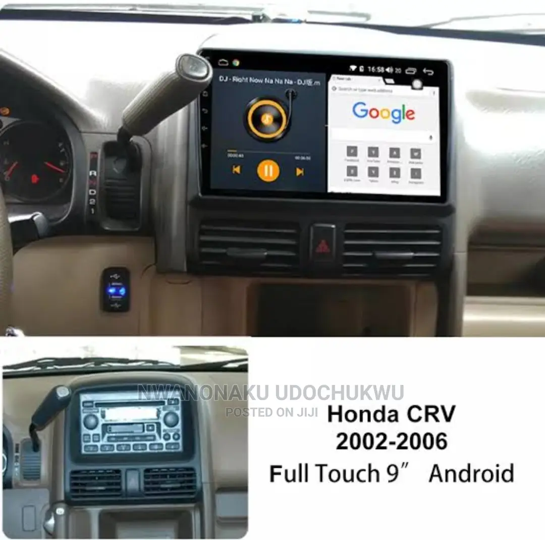 For Honda CRV 2006 2005 2004 Car Android 10.0 GPS Multimedia