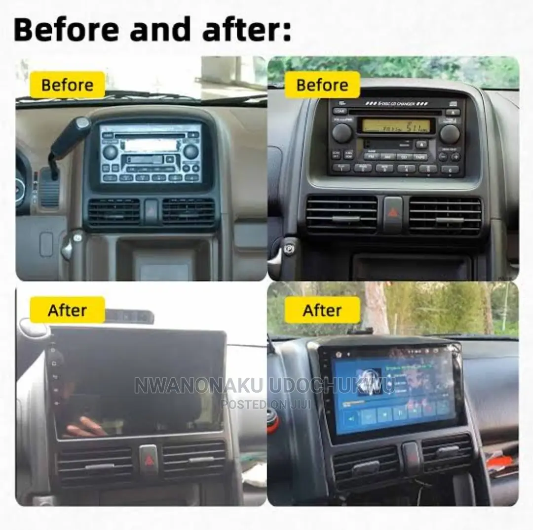 For Honda CRV 2006 2005 2004 Car Android 10.0 GPS Multimedia