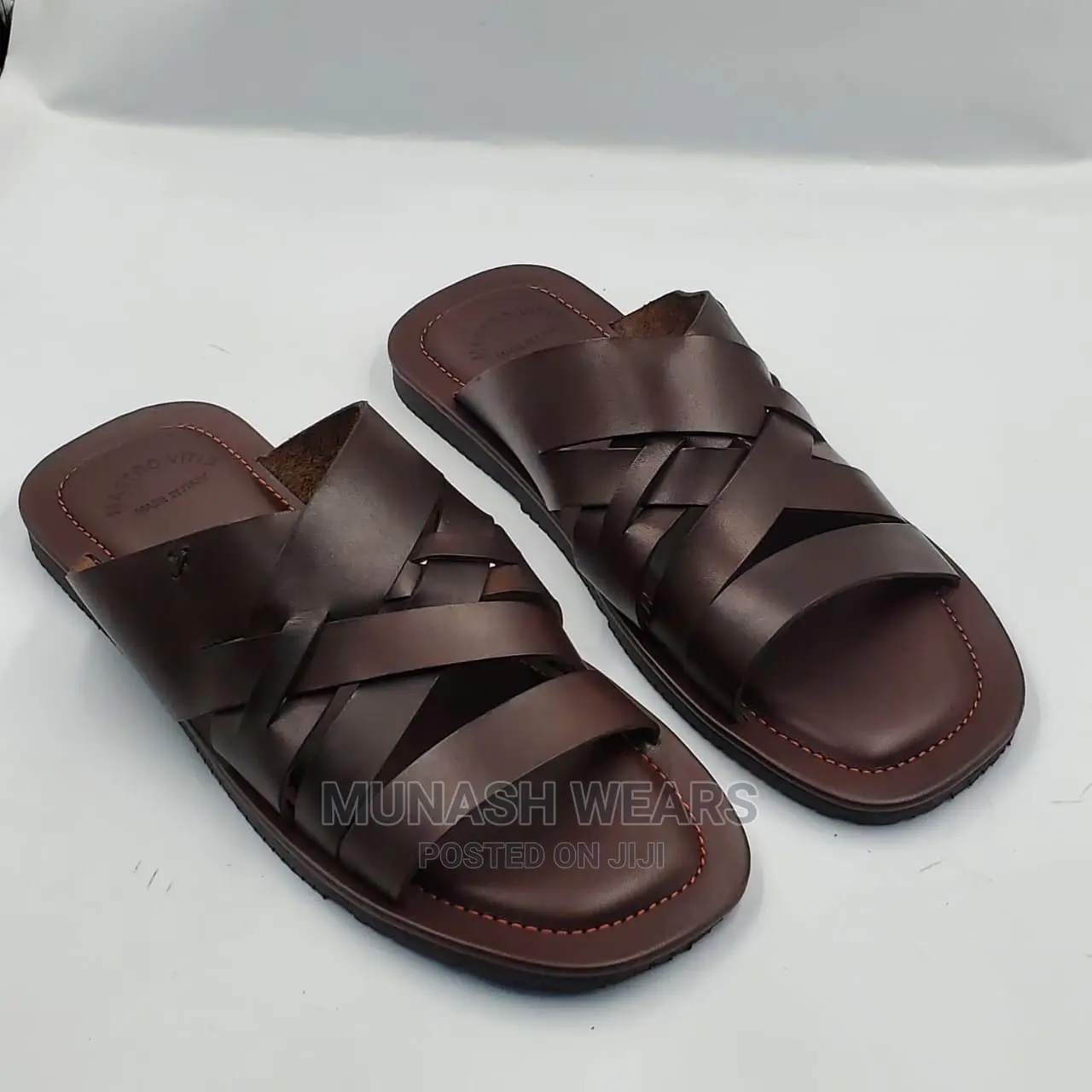 Luxury Italian Leather Slipers