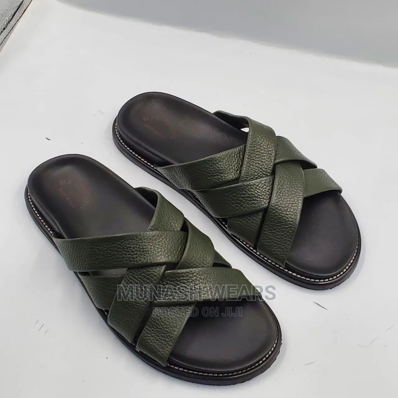 Luxury Italian Leather Slipers