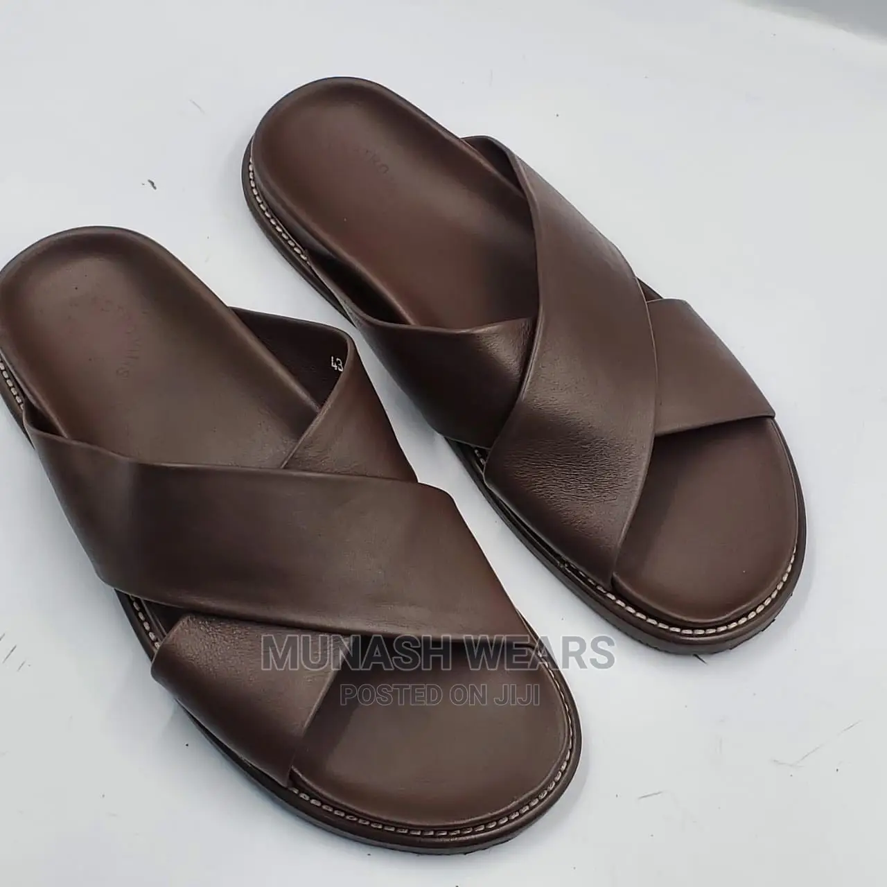 Luxury Italian Leather Slipers