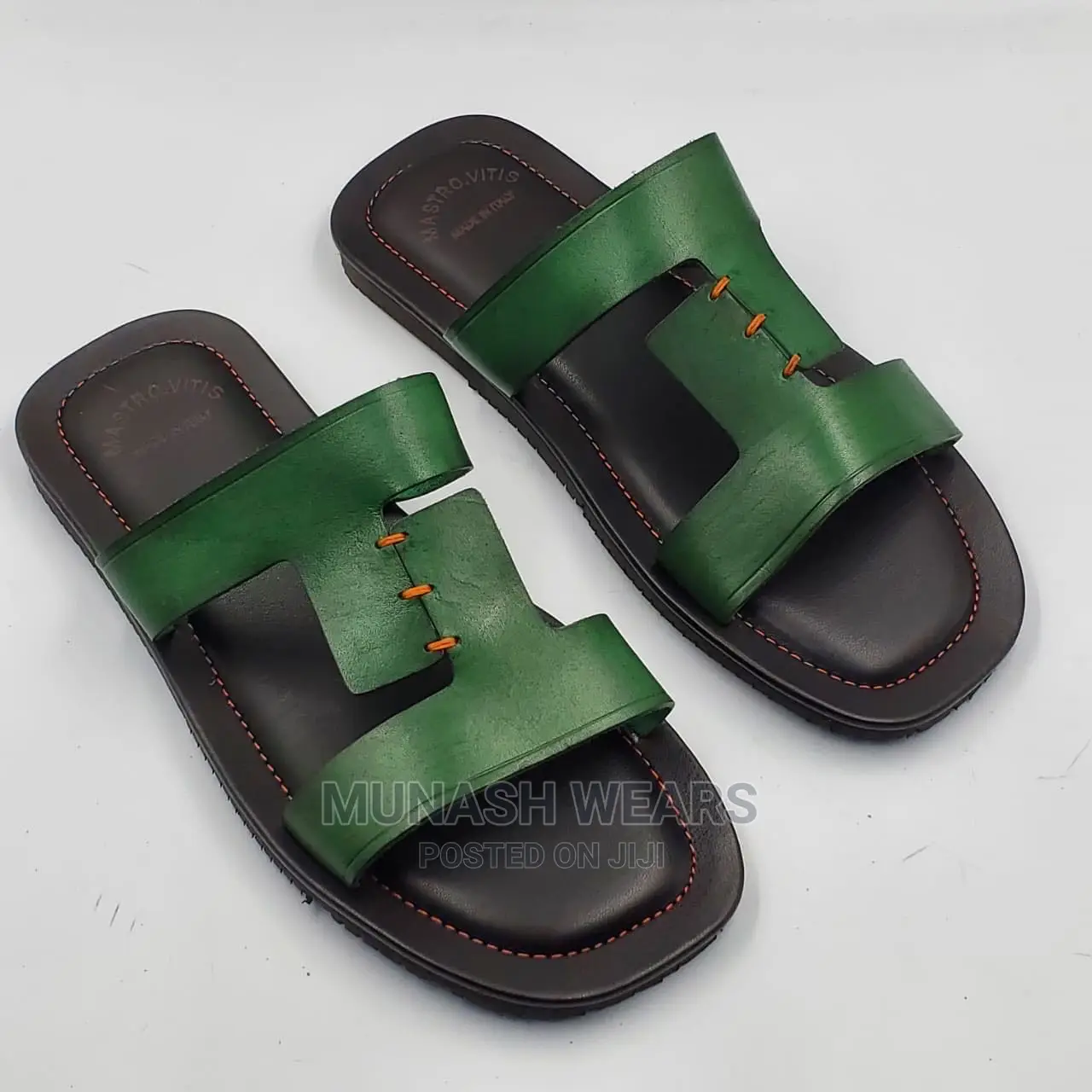 Luxury Italian Leather Slipers