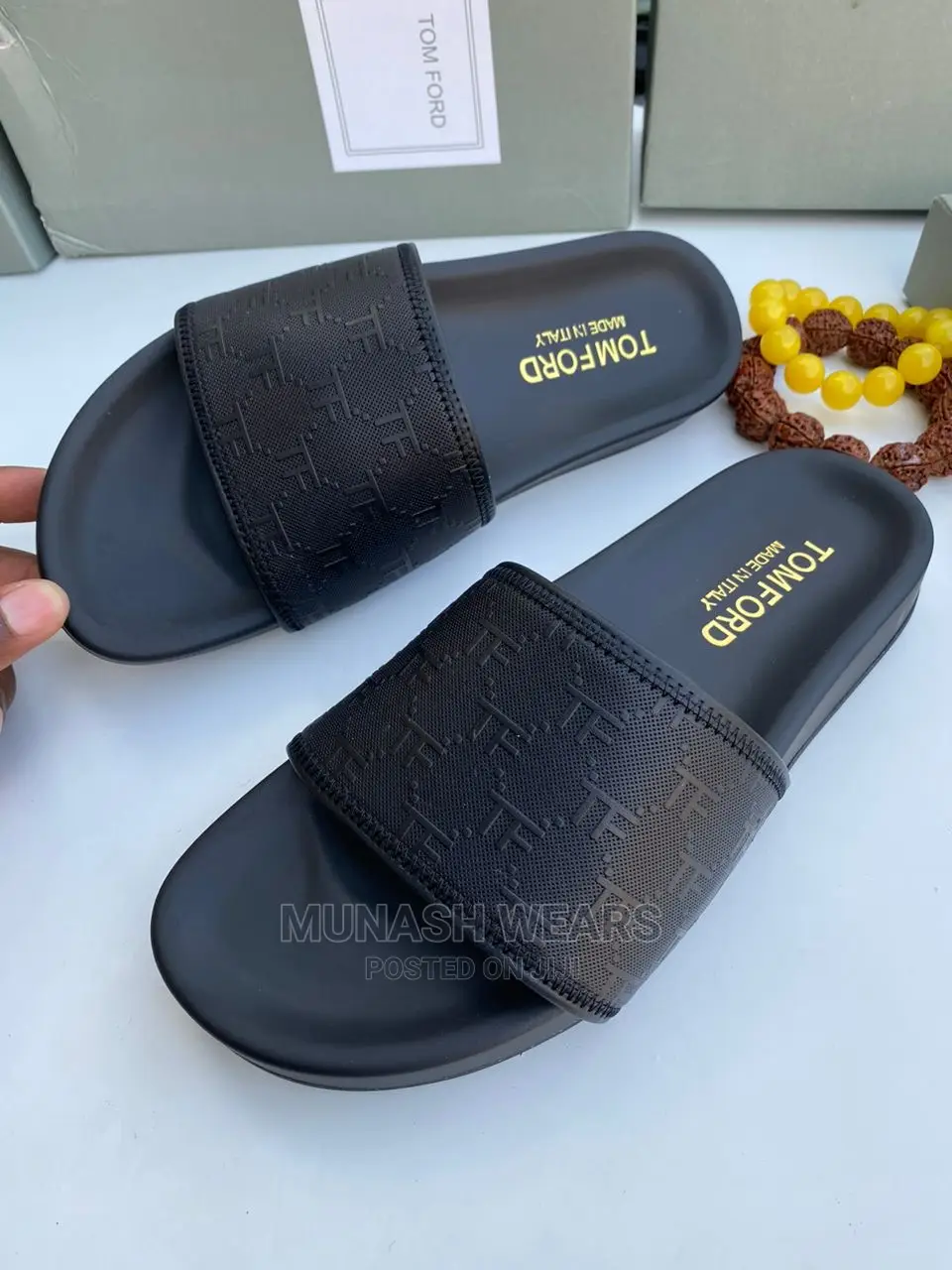 Tom Ford Leather Slipers