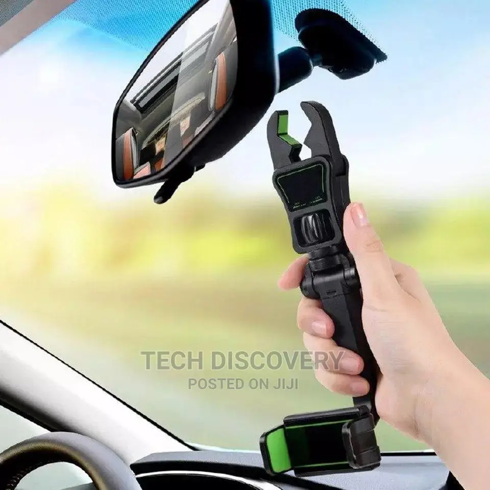 Multifunction Car Rearview Mirror Phone Holder