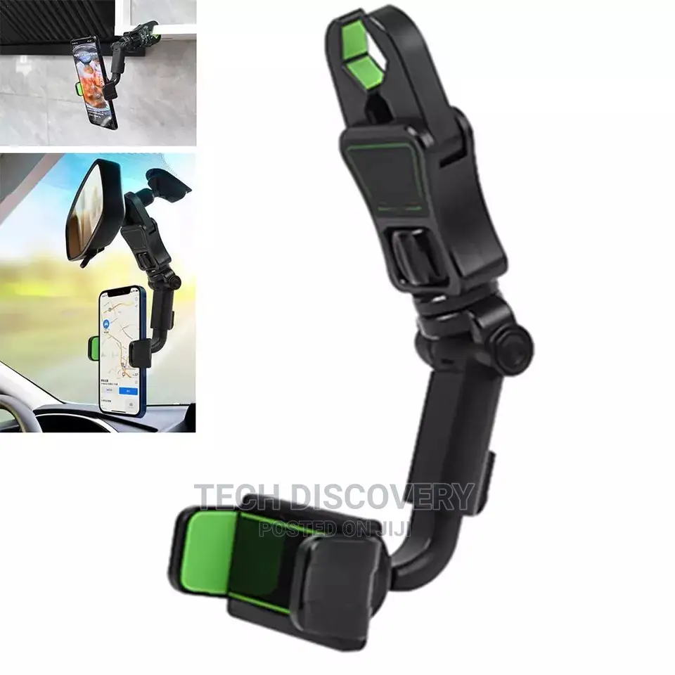 Multifunction Car Rearview Mirror Phone Holder