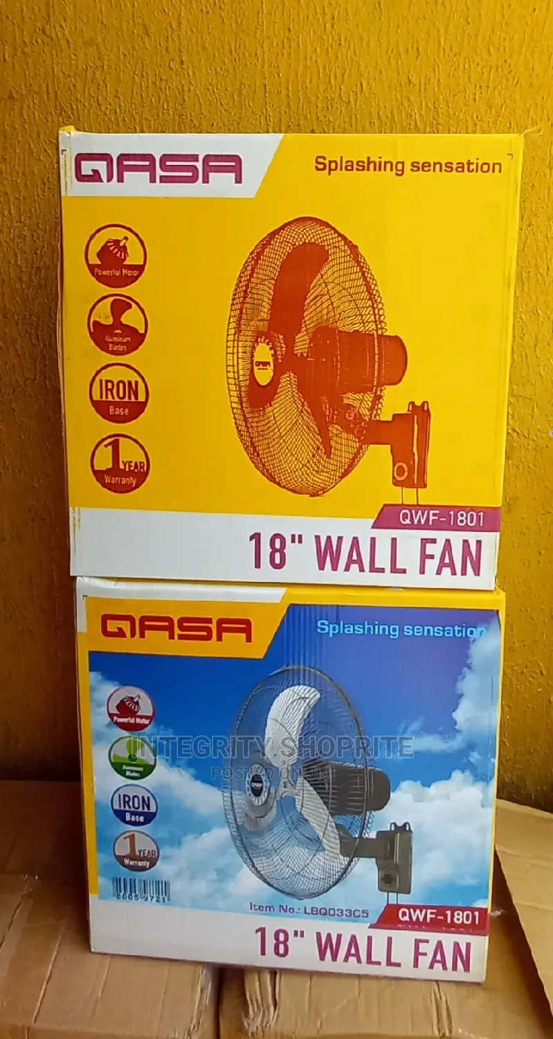 Qasa 18 Inches Wall Fan QOF-1801