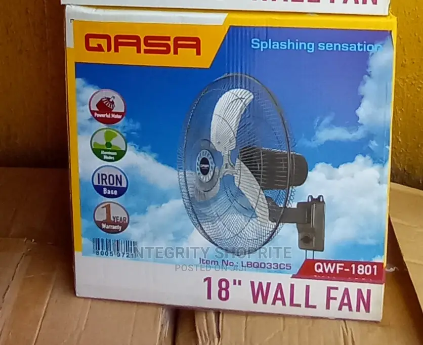Qasa 18 Inches Wall Fan QOF-1801