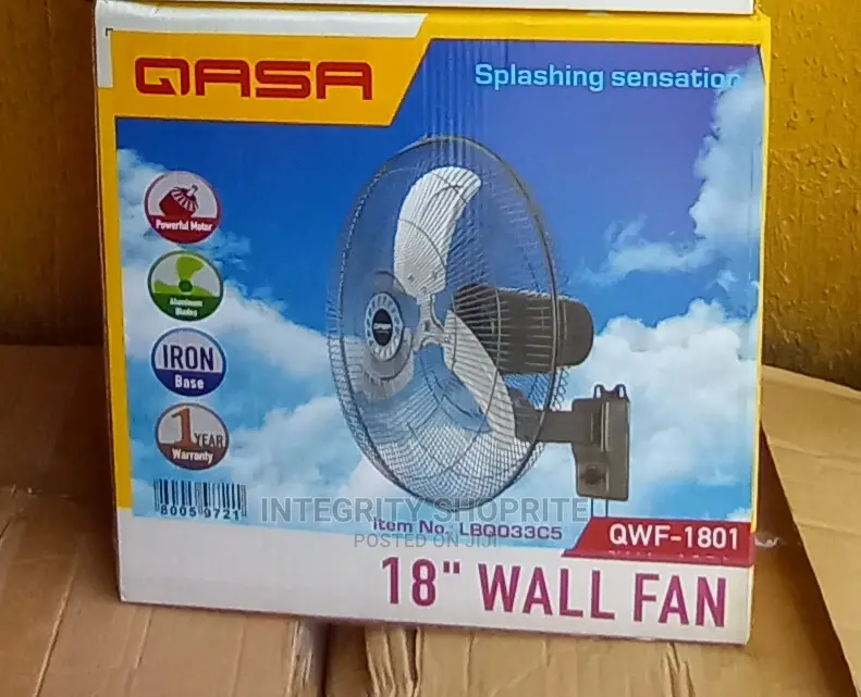 Qasa 18 Inches Wall Fan QOF-1801