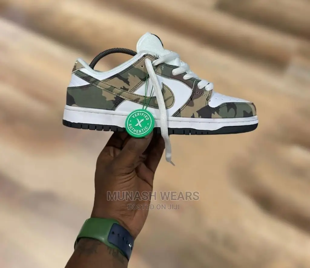 Nike Camo Sneakers Sb Dunk Low