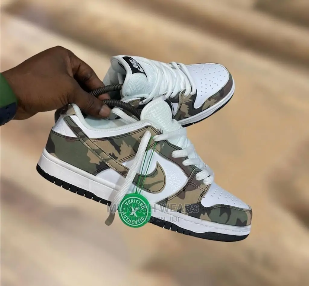 Nike Camo Sneakers Sb Dunk Low