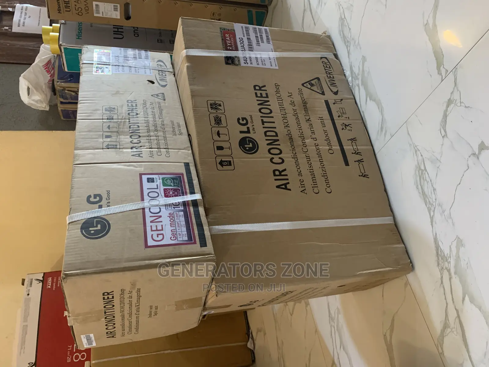1.5horse Power-Lg Dual Inverter a/C+ Kits( Brand New )