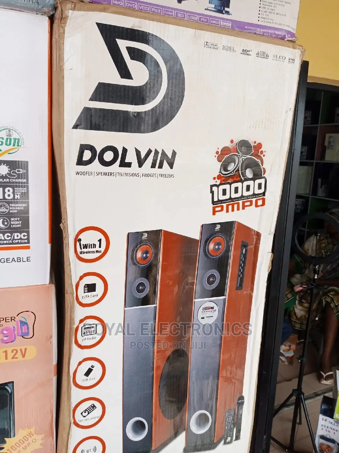 New Dolvin Ds-333 Woofer Hi Power Sound 10000w