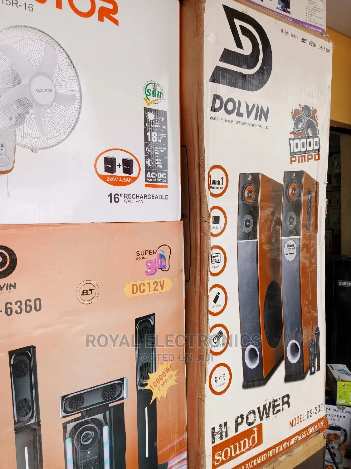 Standard Dolvin Ds-333 Woofer Hi Power Sound 10000w