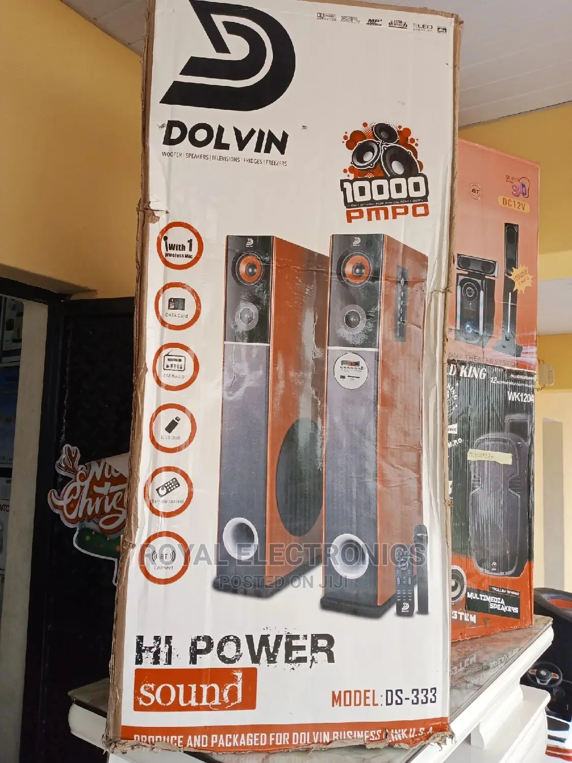 Very New Dolvin Ds-333 Woofer Hi Power Sound 10000w