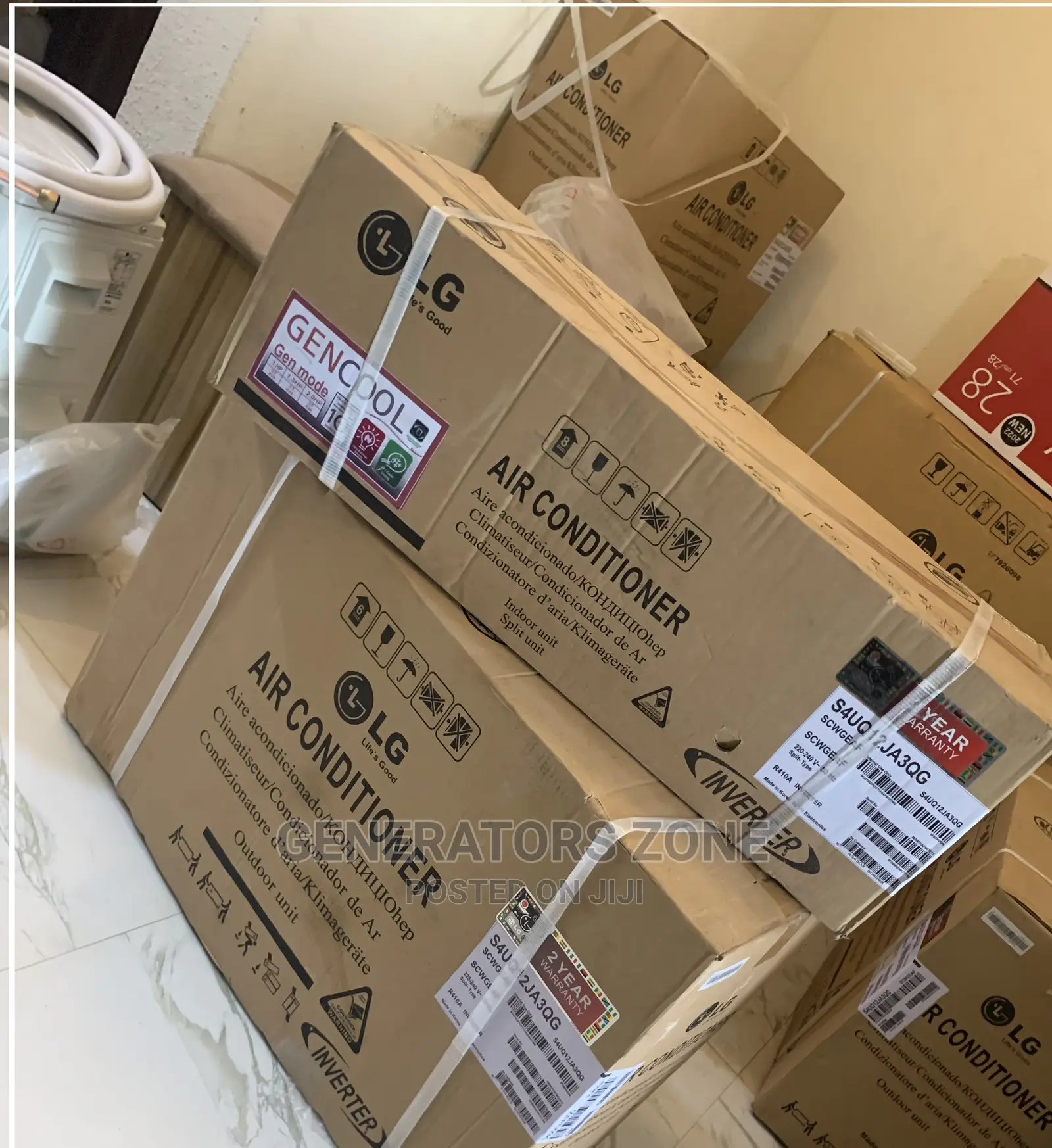 LG 1.5hp a/C-Dual Inverter( White)S4uq12ja3qg