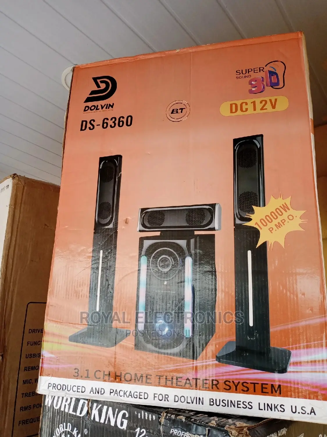 Brand New Dolvin(DS-6360) 3.1ch Home Theater System