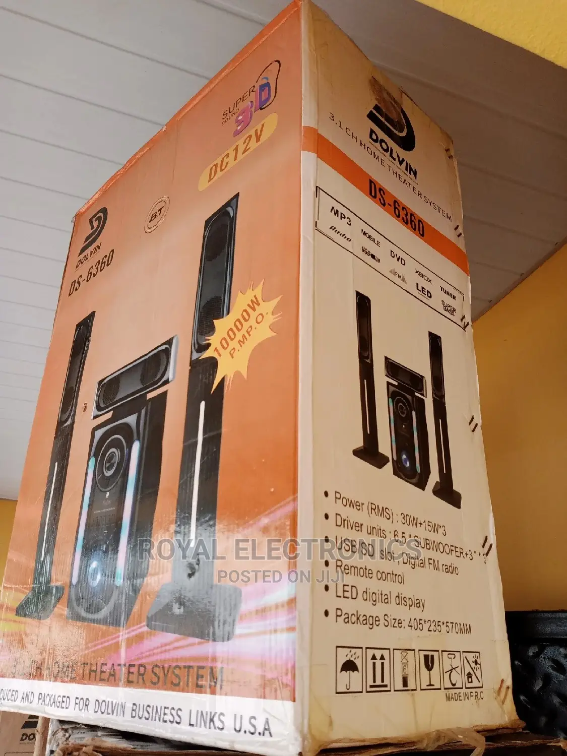 Brand New Dolvin(DS-6360) 3.1ch Home Theater System