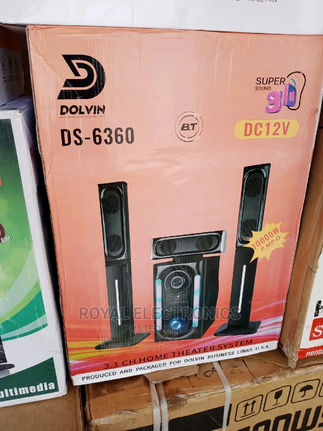 Classic Dolvin(DS-6360) 3.1ch Home Theater System