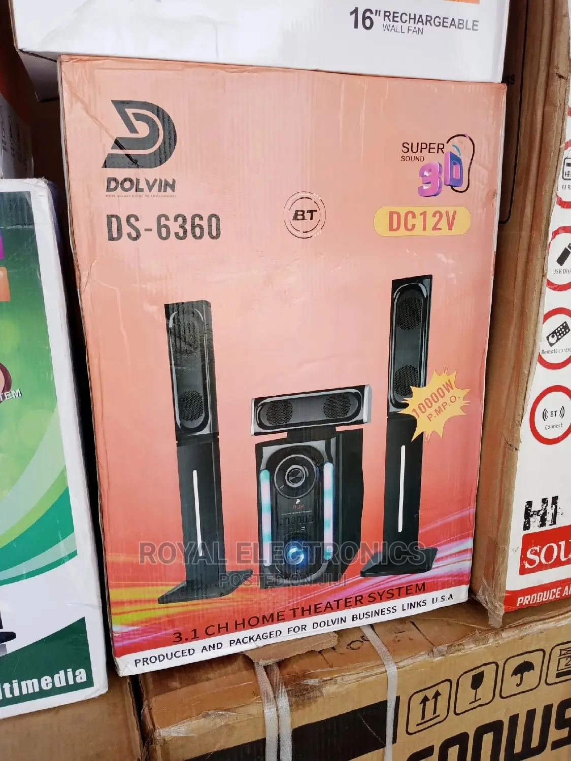 Classic Dolvin(DS-6360) 3.1ch Home Theater System
