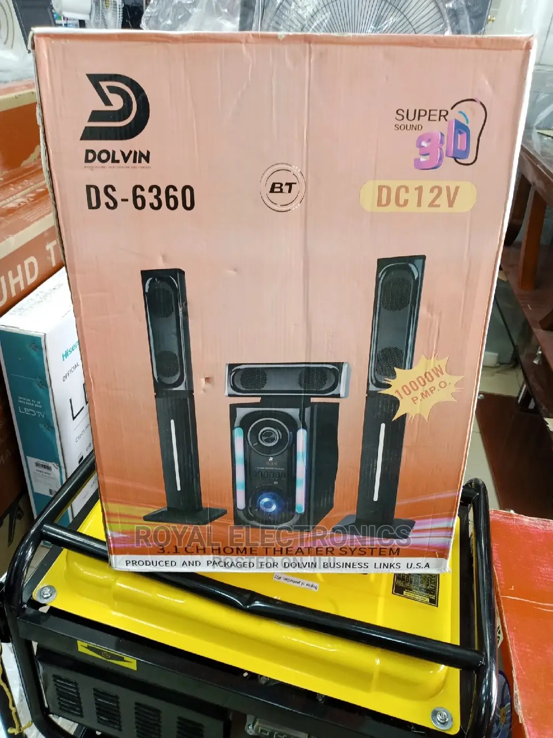 World Class Dolvin(DS-6360) 3.1ch Home Theater System