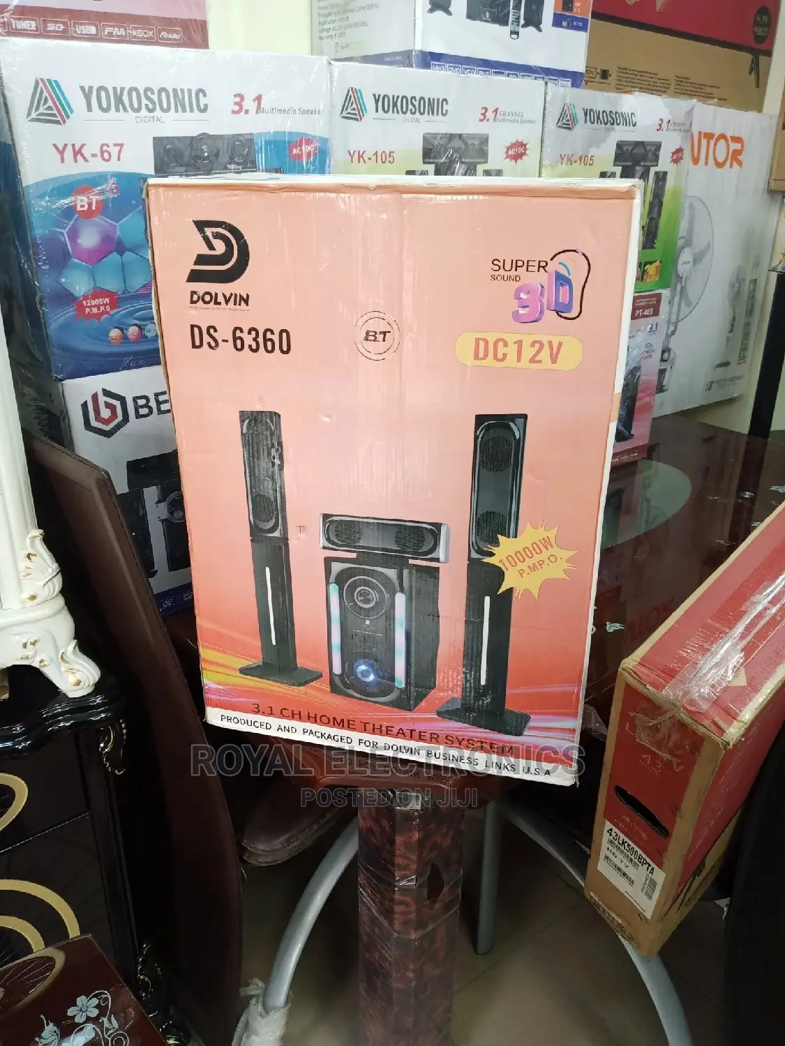 Newly Released Dolvin(Ds-6360) 3.1ch Home Theater System