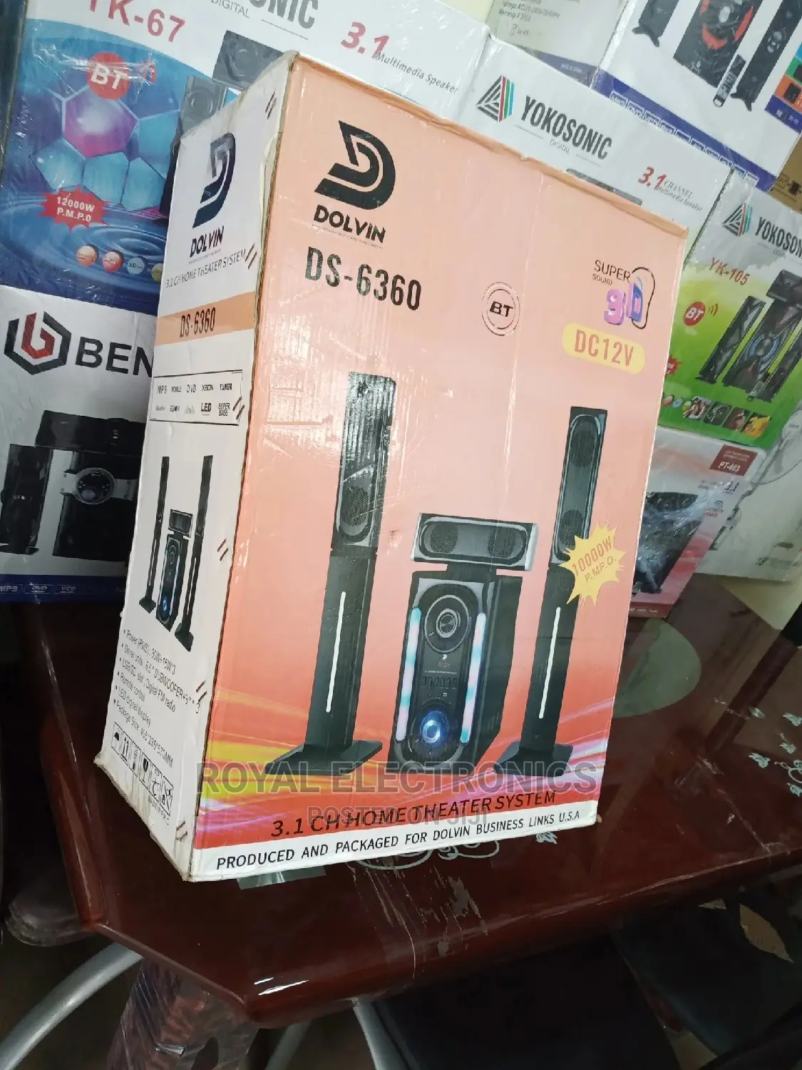 Authentic Dolvin(DS-6360) 3.1ch Home Theater System