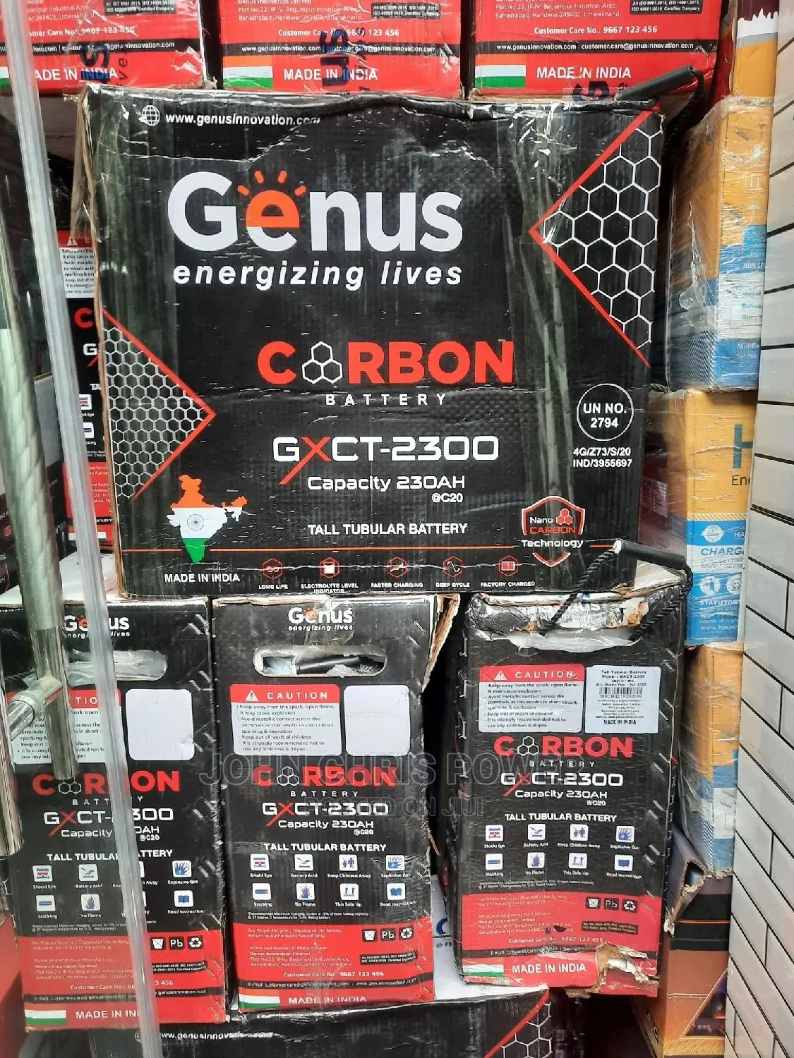 230ah Genus Tubular Battery