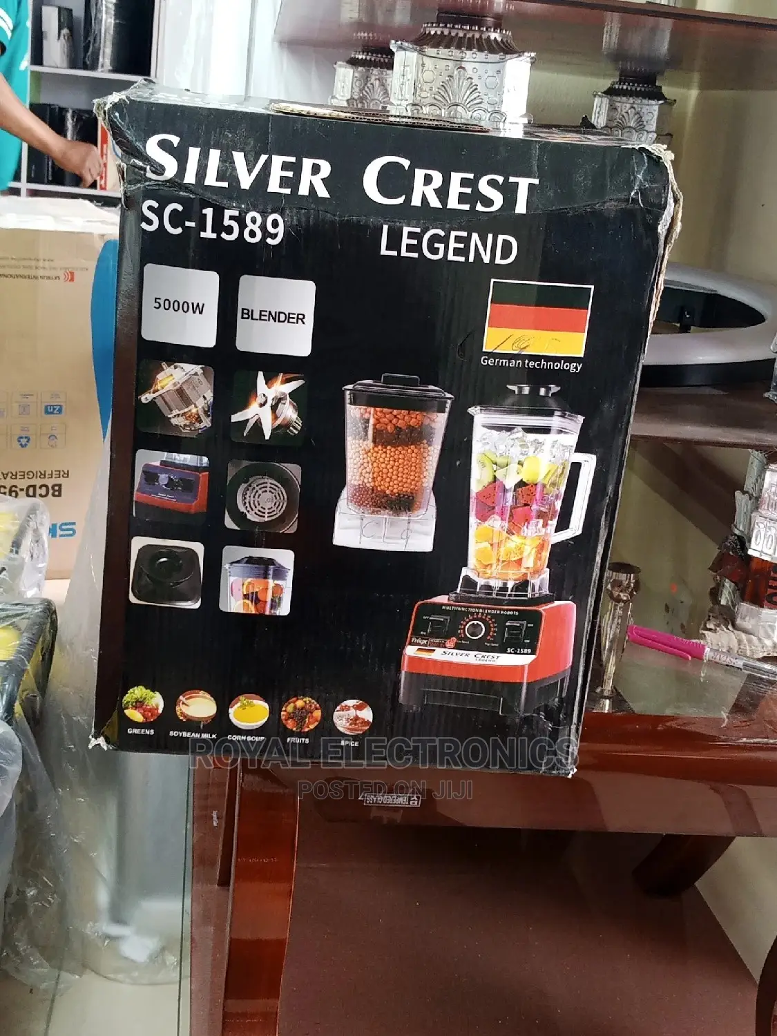 Standard Silver Crest (Sc-1589) 5000w Multifunction Blender