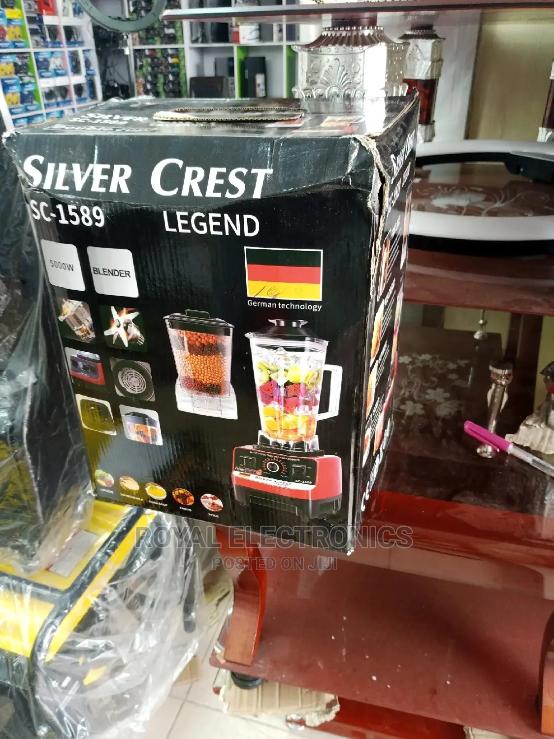 Powerful Silver Crest (Sc-1589) 5000w Multifunction Blender