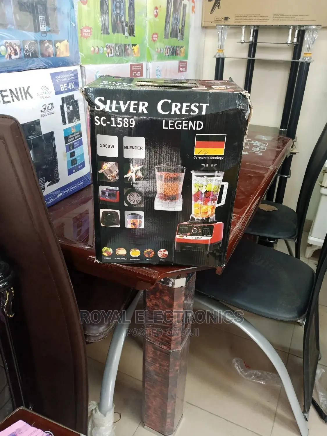 Heavy Duty Silver Crest (Sc-1589)5000w Multifunction Blender
