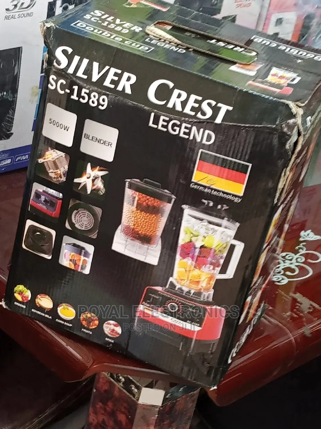 Official Silver Crest (Sc-1589) 5000w Multifunction Blender