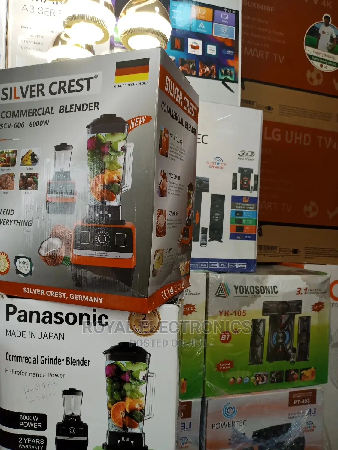 Silver Crest 6000W Commerical Blender