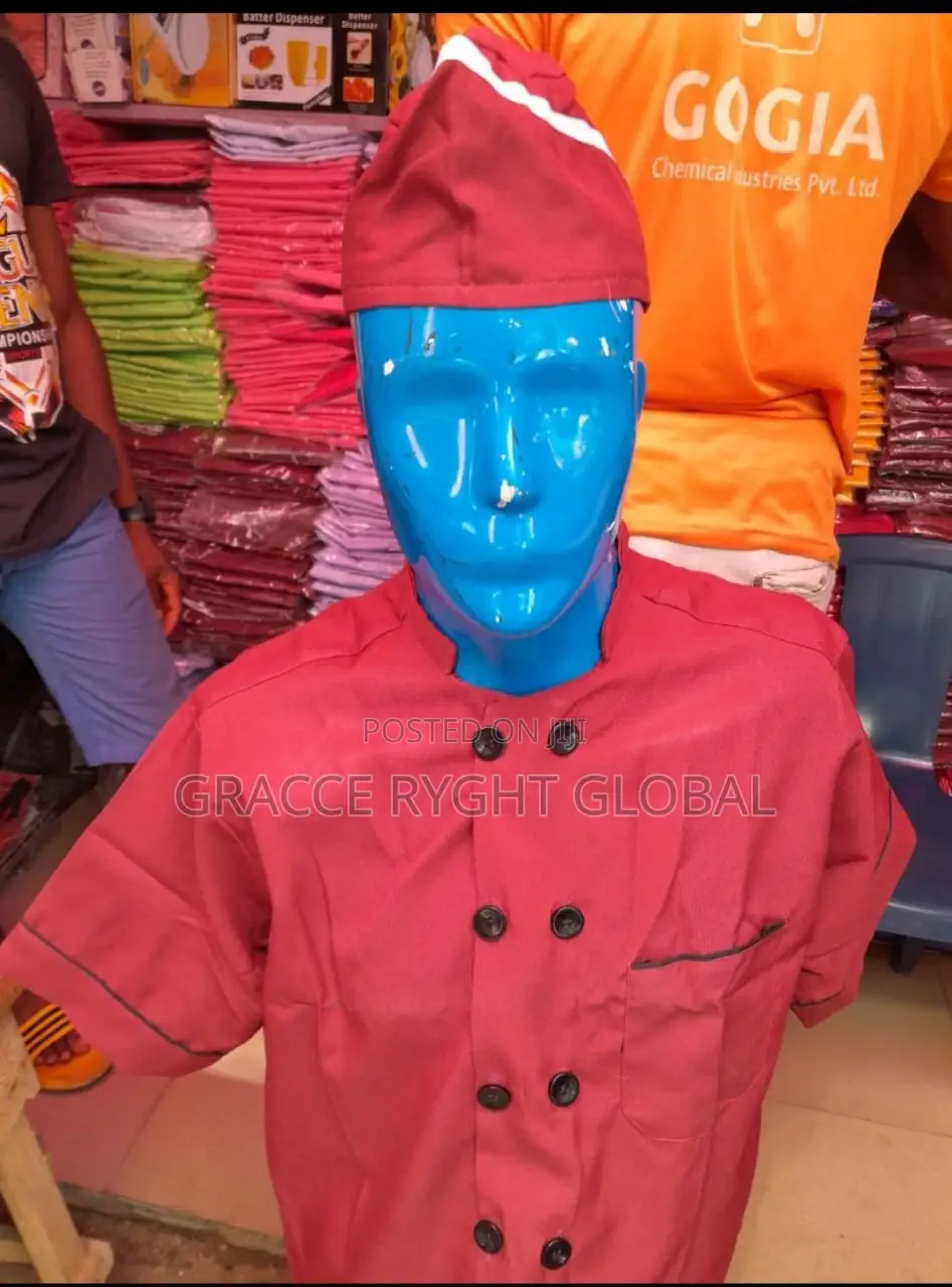 Chef's Shirt And Cap