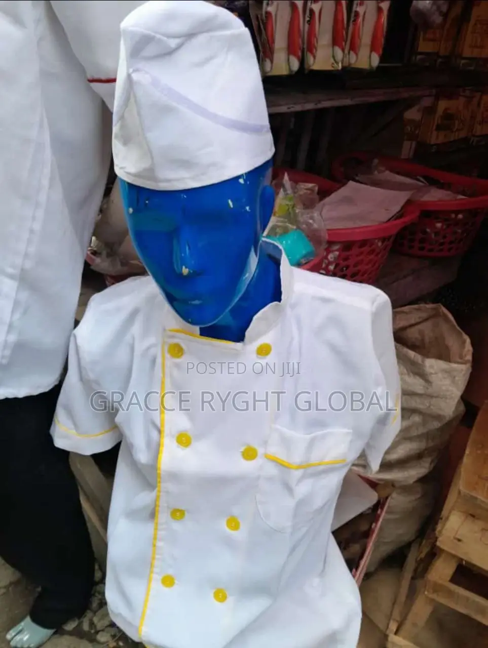 Chef's Shirt And Cap