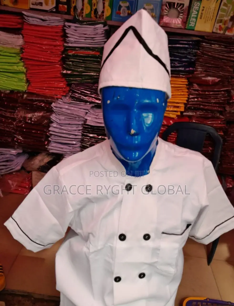 Chef's Shirt And Cap