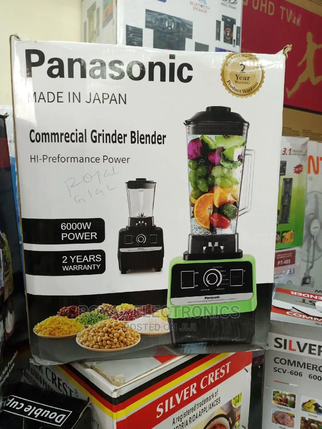 Panasonic 6000W Commerical Grinder and Blender