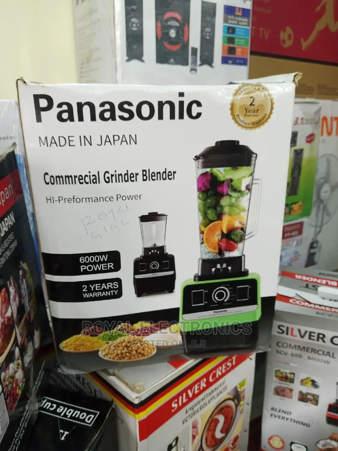 Panasonic 6000W Commerical Grinder and Blender