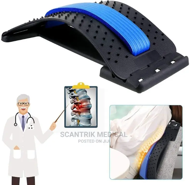 Portable Spine Deck Back Stretcher for Pain Relief