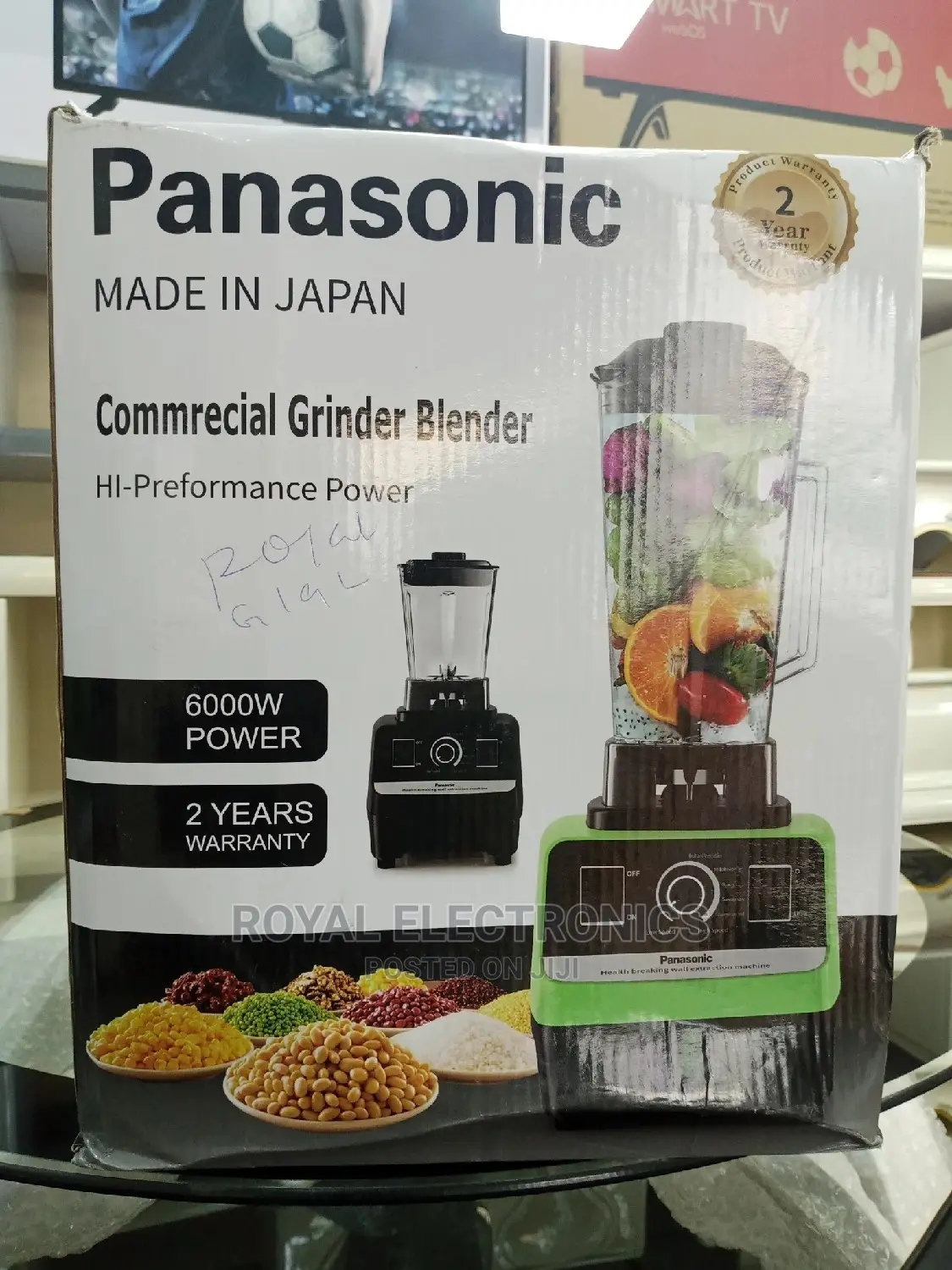 Classic Panasonic 6000W Commerical Grinder and Blender