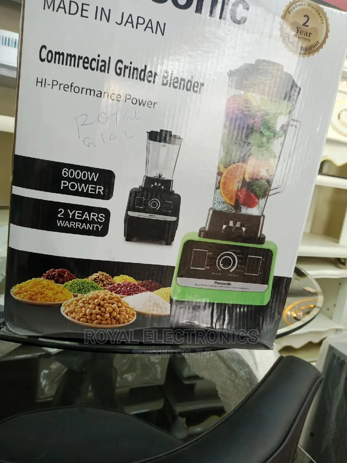 Classic Panasonic 6000W Commerical Grinder and Blender