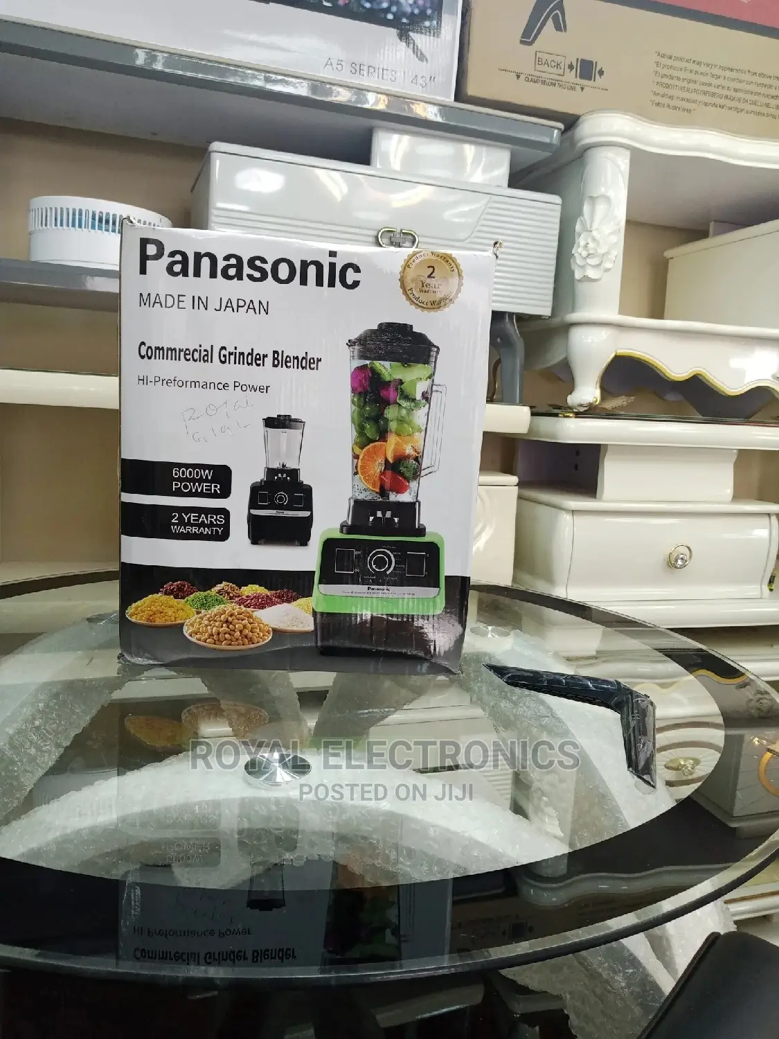 Heavy Duty Panasonic 6000W Commerical Grinder and Blender