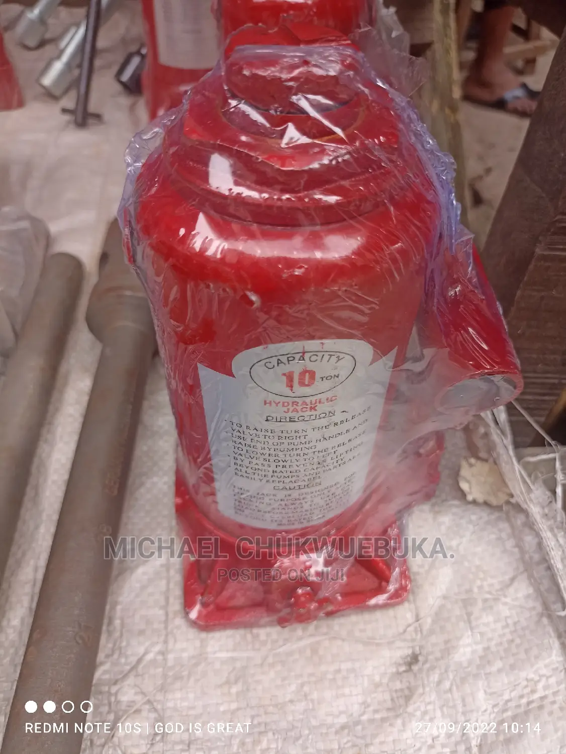 10 Ton Hydraulic Jack