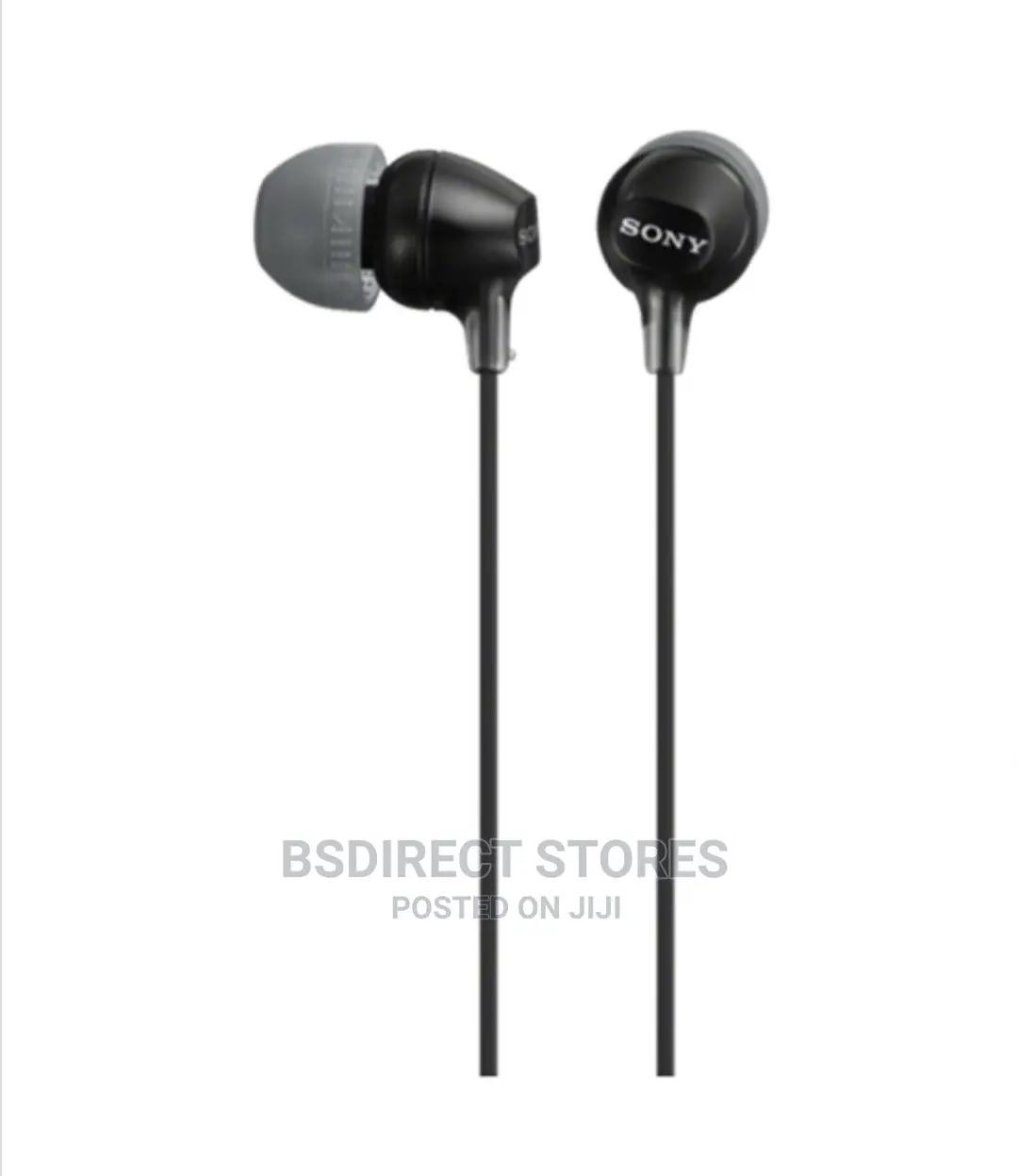 Sony MDR-EX15LP BLACK Headphones in-Ear Earbuds, 1.2 M Wired