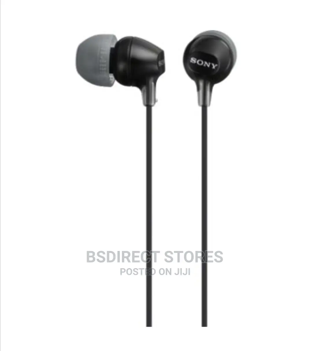 Sony MDR-EX15LP BLACK Headphones in-Ear Earbuds, 1.2 M Wired