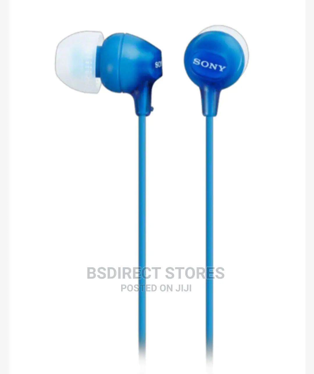 Sony MDR-EX15LP BLUE Headphones in-Ear Earbuds, 1.2 M Wired