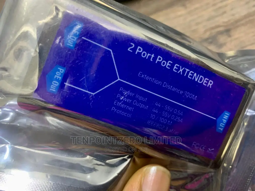 2 Port Poe Extender 100m
