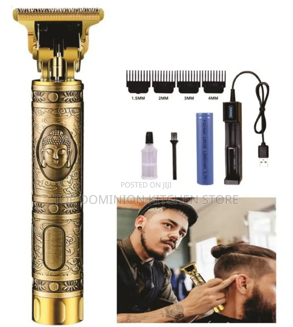 Professional Rechargeable Cordless Clipper