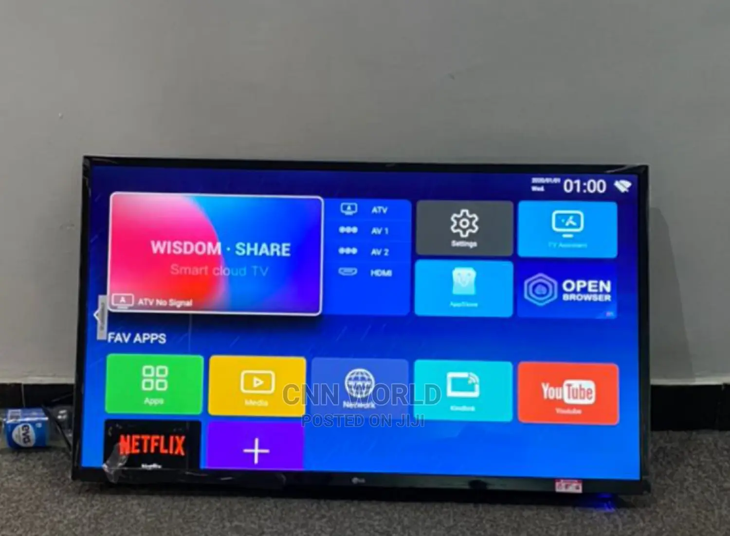 2023made>Lg Smart Internet Tv 43"Inch Netflix Youtube App